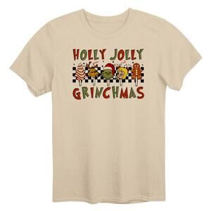 Grinch T-Shirt Holly Jolly Grinchmas Whimsical Holiday Graphic Nostalgia Print